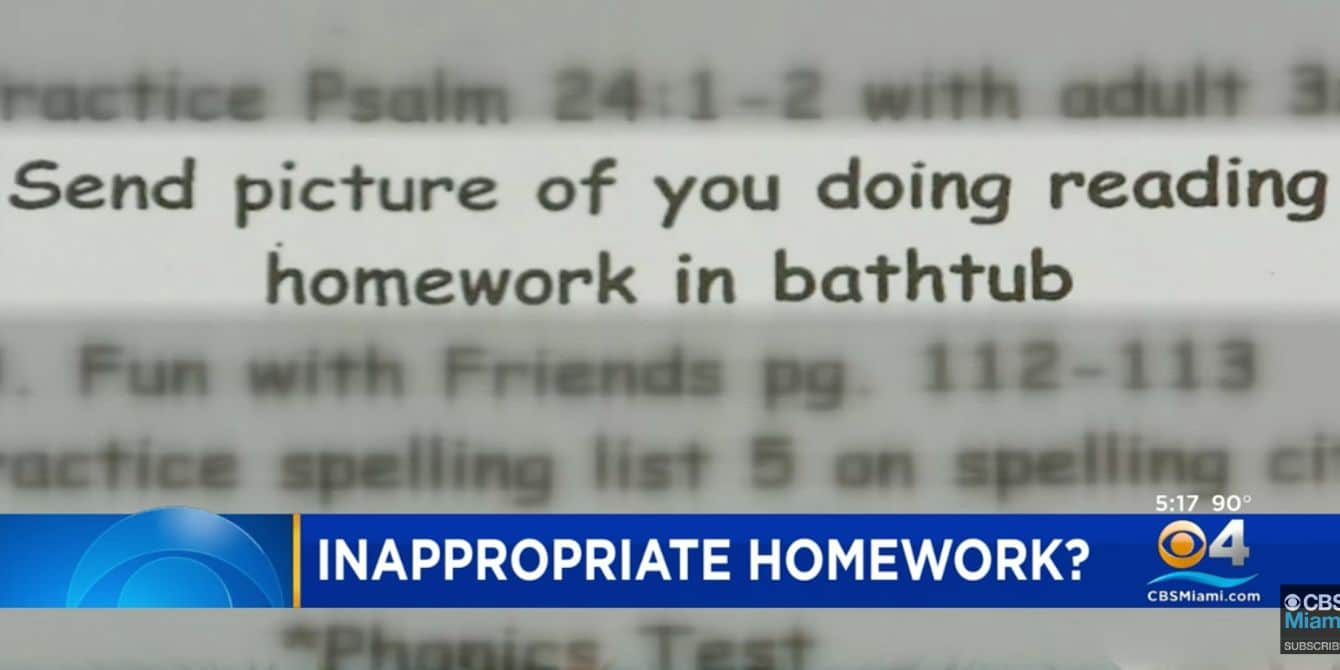 8-year-old expelled from school for refusing assignment instructing her to send a photo of her from the bathtub youtube screenshot- kicked out of school