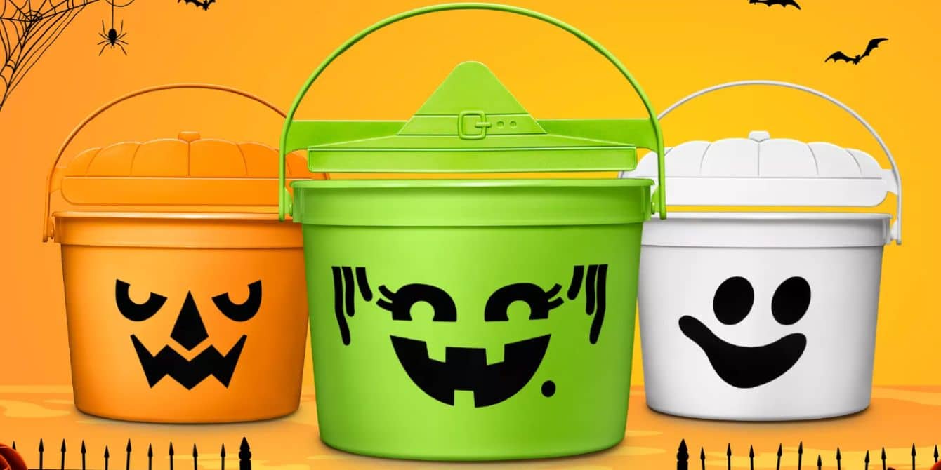 It’s true: McDonalds’ old-school Halloween buckets are BACK! McDonalds' Halloween pails boo buckets