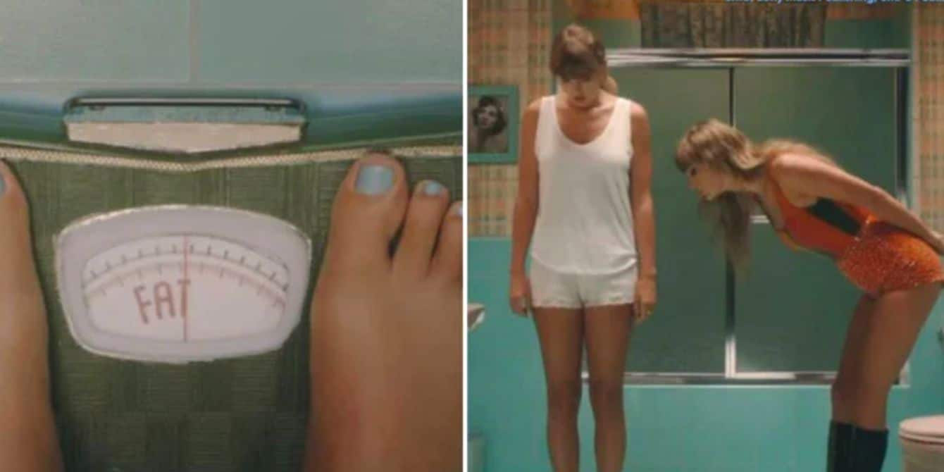 If you’ve never been fat, you don’t get to defend Taylor Swift’s music video for ‘Anti-Hero’ Taylor Swift standing on scale in 'Anti-Hero' music video