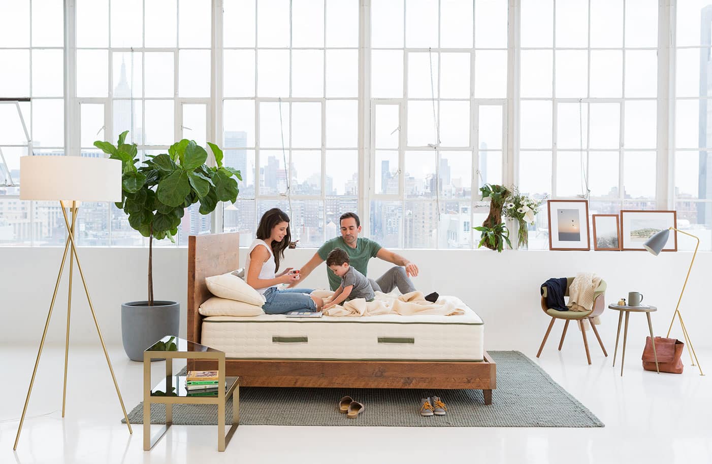 avocado green mattress family - Motherly