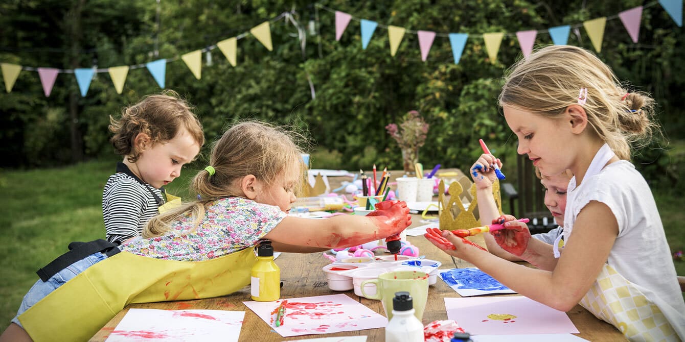 Finger Painting Party Finger Painting Party