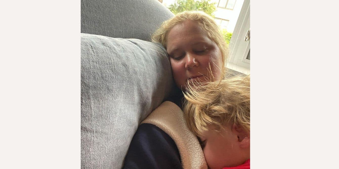 Amy Schumer’s son hospitalized for RSV: ‘This was the hardest week of my life’ Amy Schumer holding her son in photo from her birthday