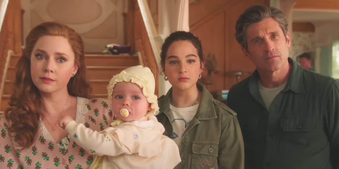 The trailer for the ‘Enchanted’ sequel is FINALLY here—15 years after the OG movie Amy Adams and Patrick Dempsey in the 'Disenchanted' trailer