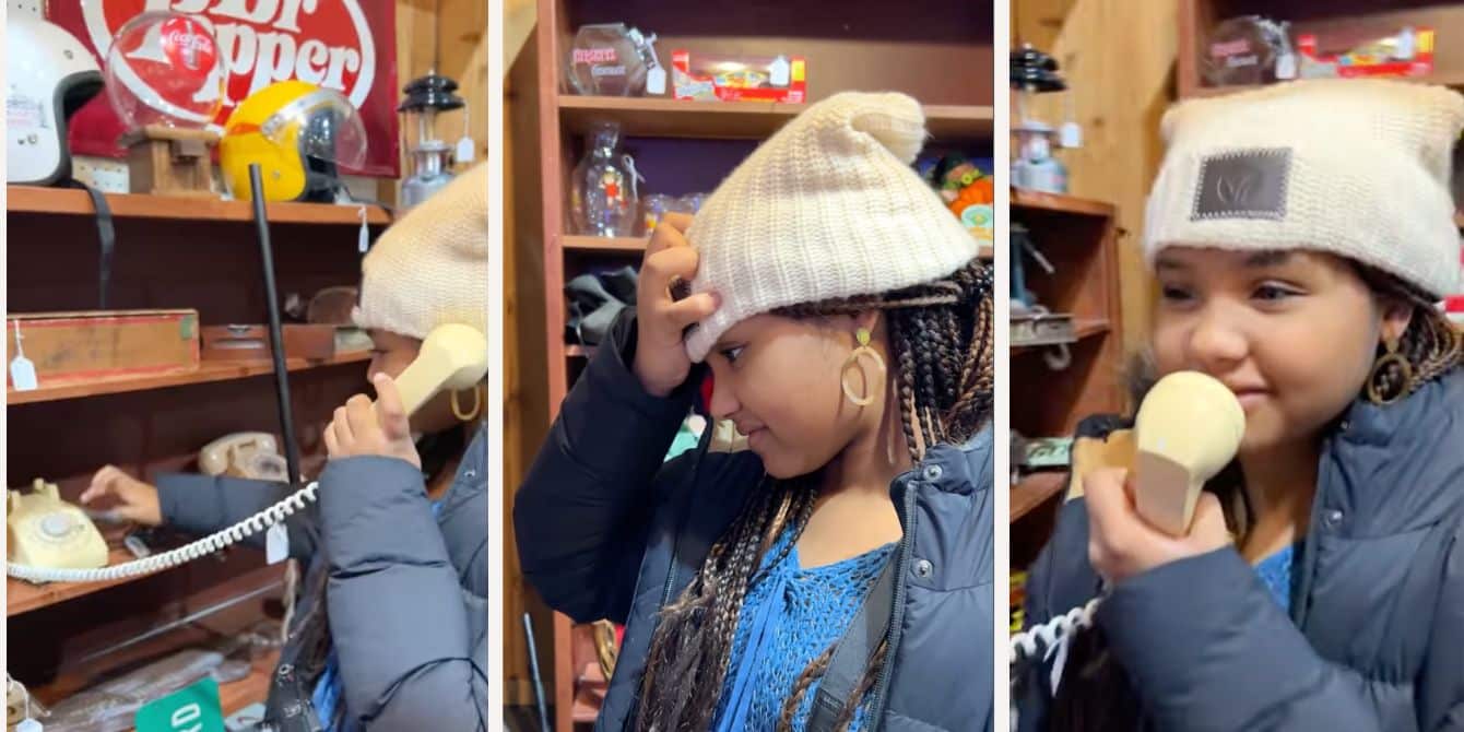 Watch Christina Milian’s daughter hilariously try to dial a rotary phone and try not to feel ancient instagram video collage- Christina Milian's daughter
