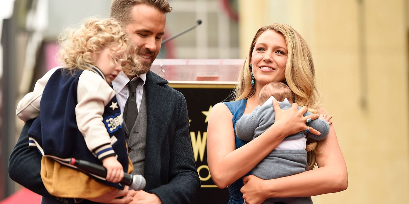 Ryan Reynolds reveals baby #4 is a boy during meeting with a father who lost his son Blake Lively and Ryan Reynolds with big family on the Hollywood Walk of Fame