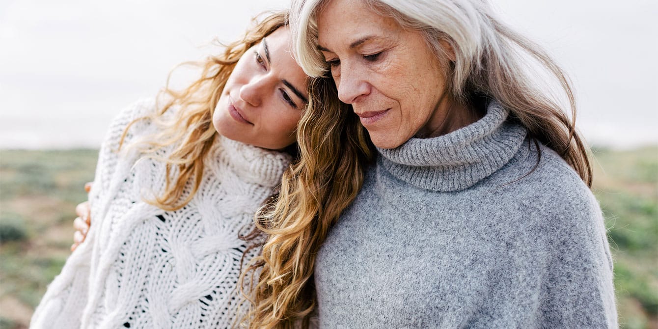 My daughter died of loneliness. I’m on a mission to prevent other families from experiencing this grief mom and daughter hugging outdoors- chronic loneliness