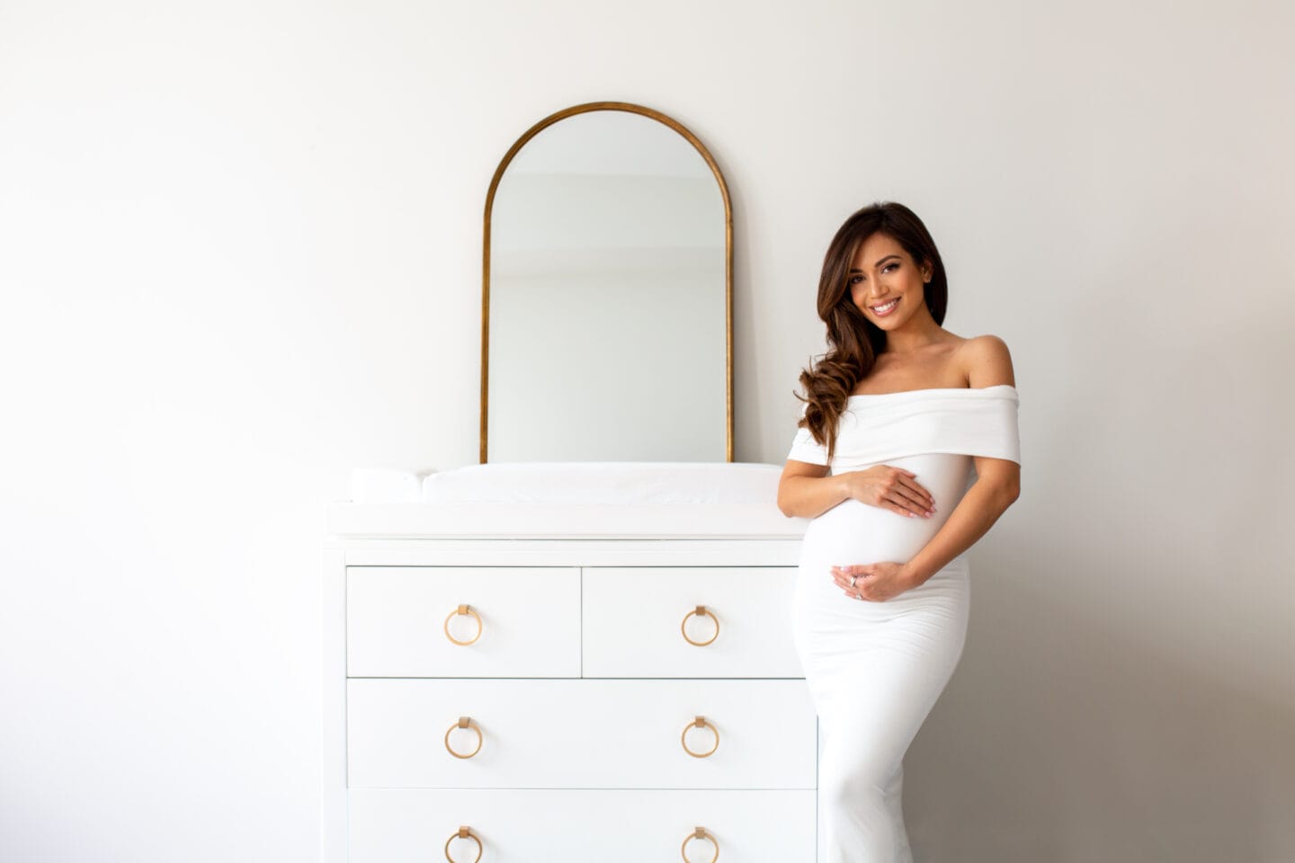 Learn a mom-of-3’s best tips and tricks for organizing the changing table and dresser organize-baby-dresser-tips