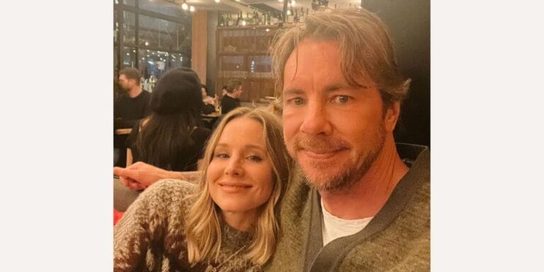 Kristen Bell and Dax Shepard’s kids know ‘Daddy is an addict’ Kristen Bell and Dax Shepard cuddling