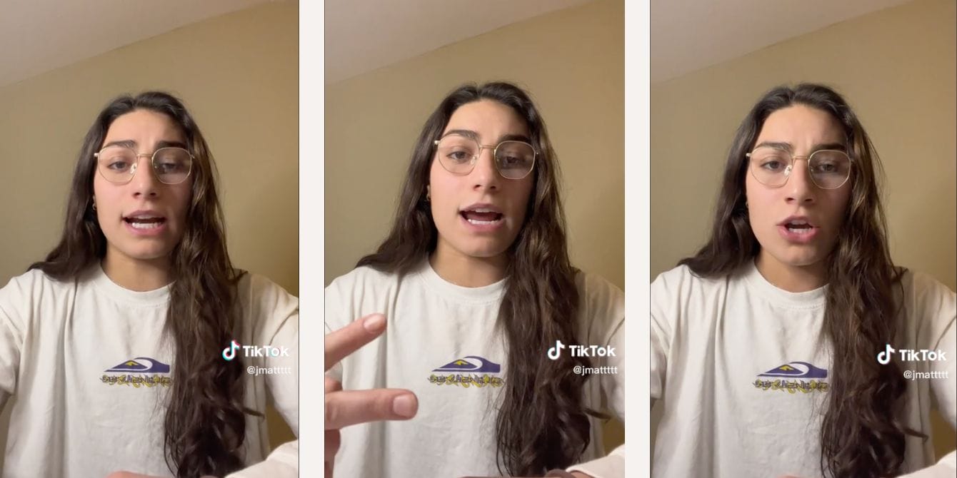 Michigan State student says she also survived the Sandy Hook shooting in viral video tiktok michigan state shooting- jackie matthews sandy hook survivor