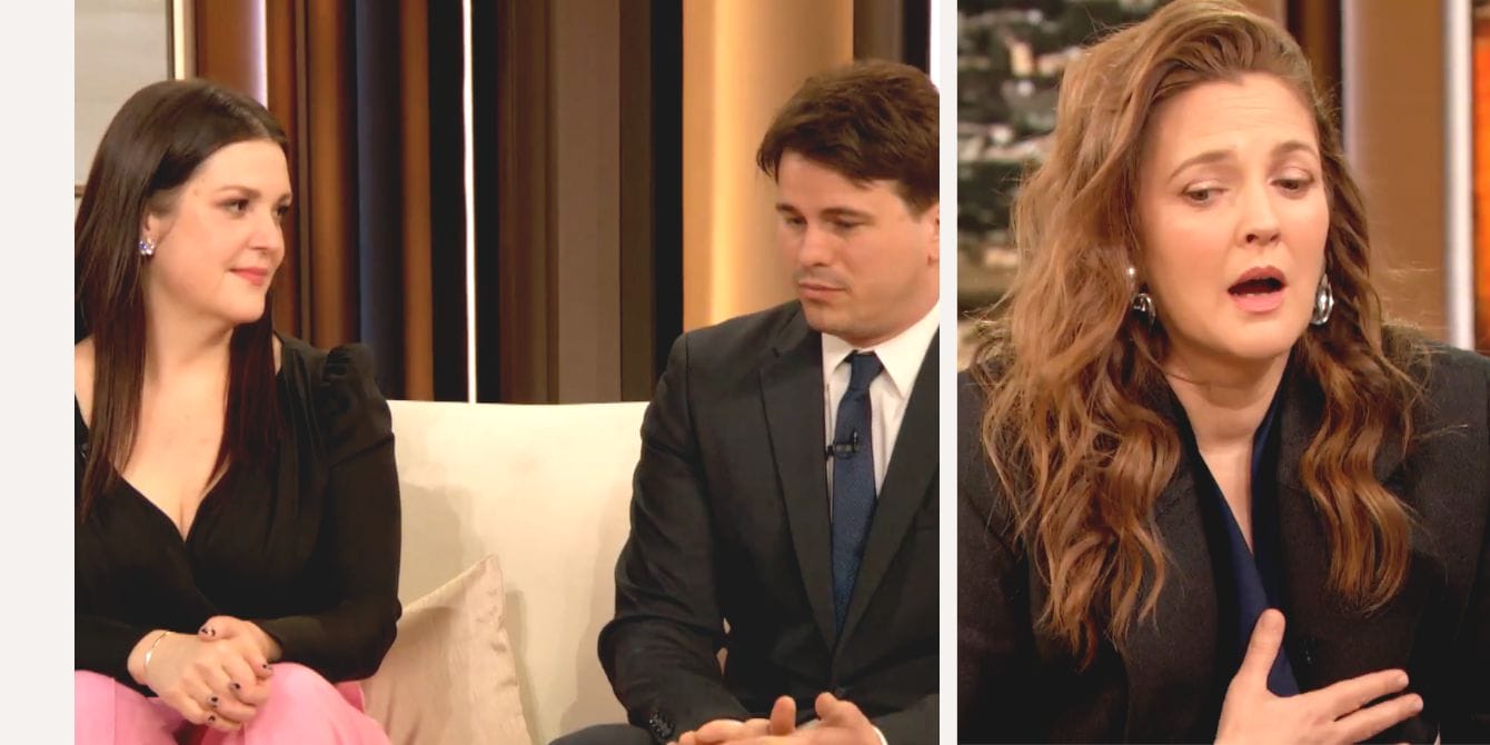 Drew Barrymore’s emotional interview with Melanie Lynskey and Jason Ritter is going viral Drew Barrymore emotionally reacts to Melanie Lynskey and Jason Ritter