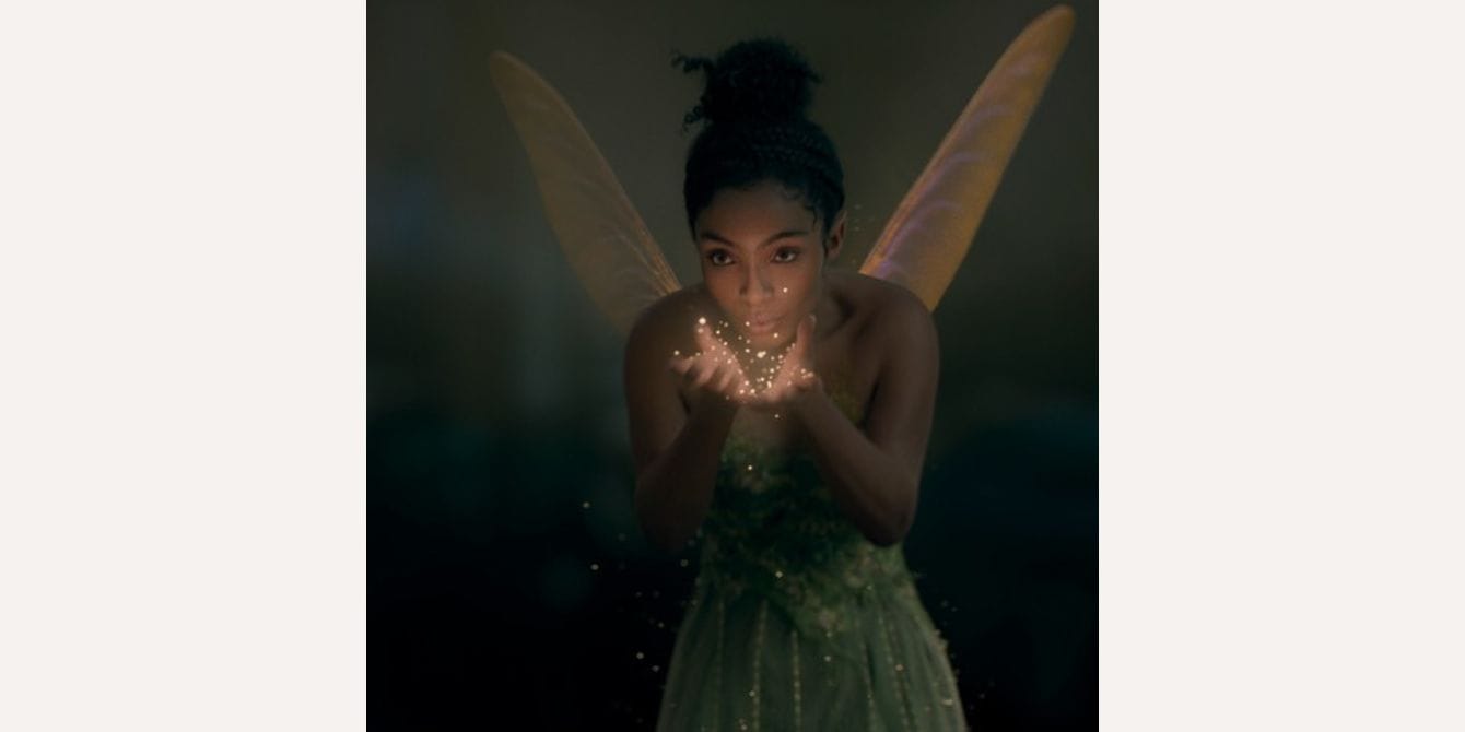 Yara Shahidi’s Tinker Bell is MAGICAL in the new ‘Peter Pan and Wendy’ movie trailer yara shahidi as tinker bell - peter pan and wendy