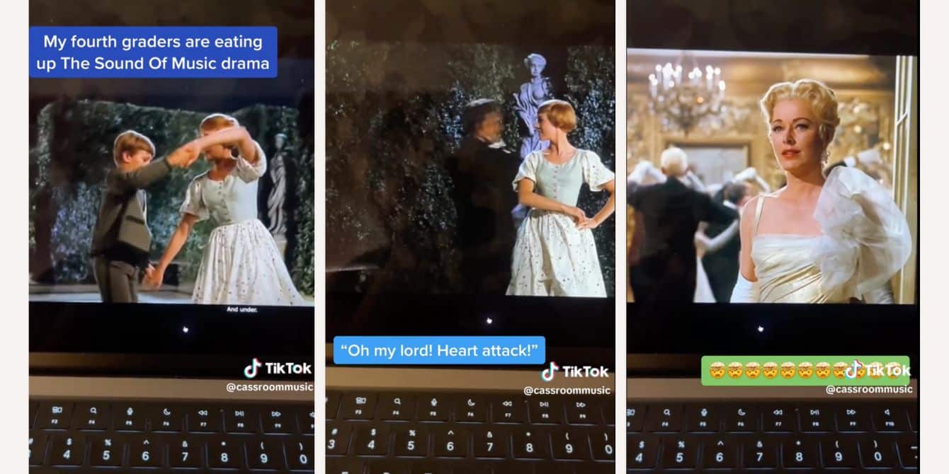 This class of fourth-graders hilariously reacts to the drama of ‘The Sound of Music’ in viral TikTok The Sound of Music viral TikTok