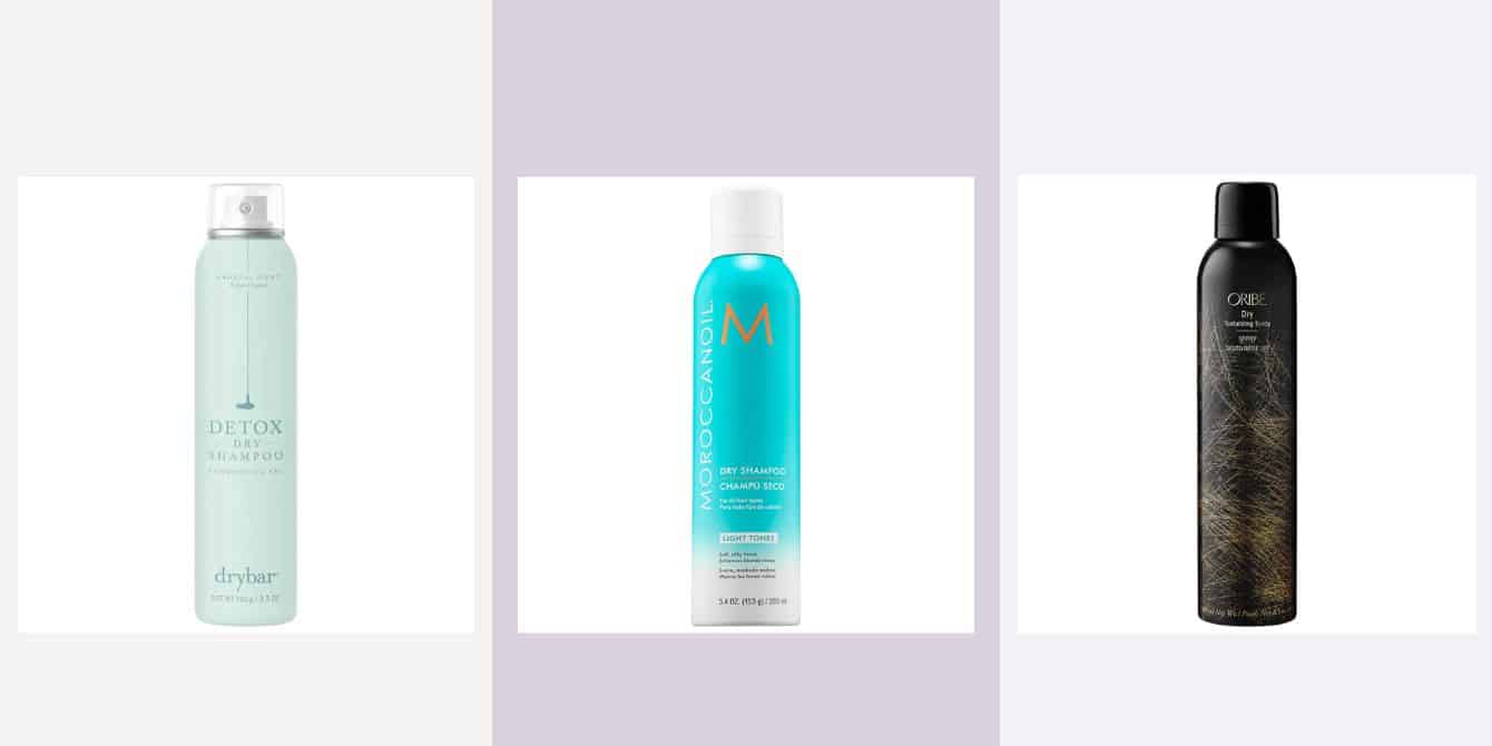 8 of the best dry shampoos for your luscious locks collage- best dry shampoos