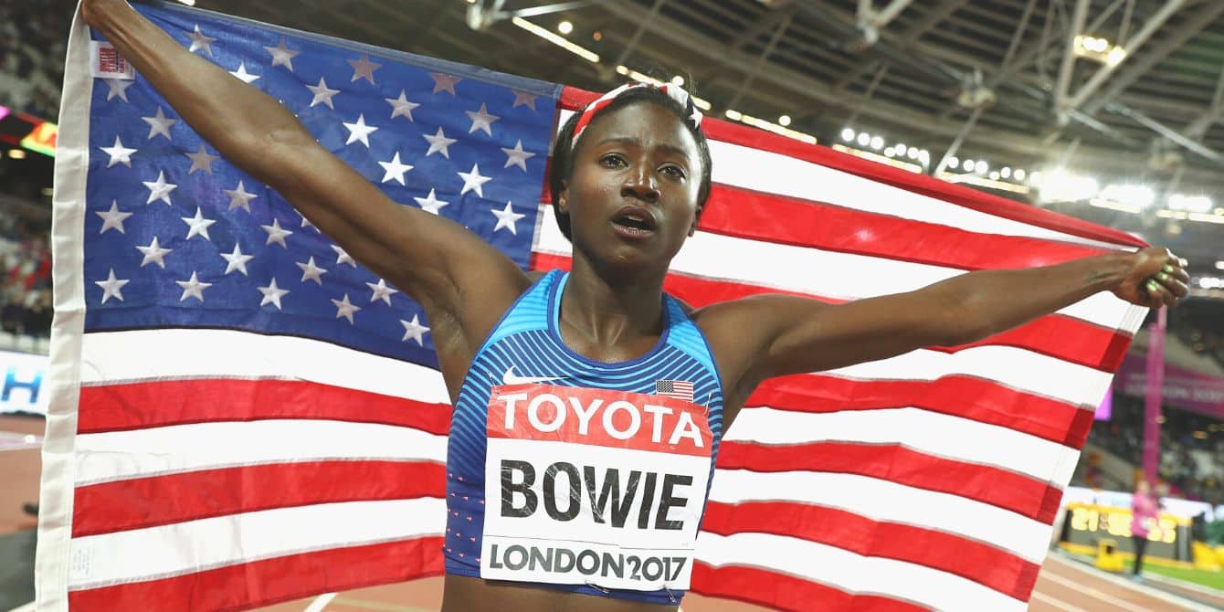Olympic gold medalist Tori Bowie died during childbirth alone at home Tori Bowie after winning a gold medal in the 2017 Olymjpics