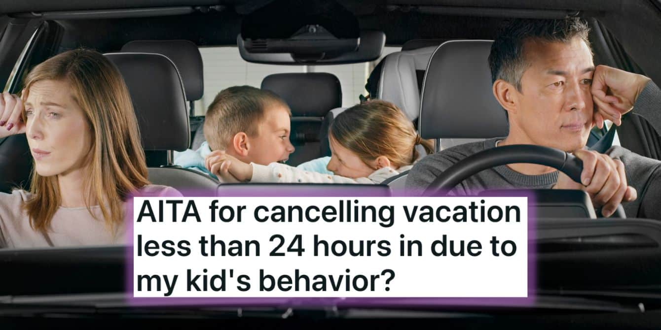 Mom ends her family’s vacation in less than 24 hours after her kids won’t stop fighting Mom cancels vacation on reddit