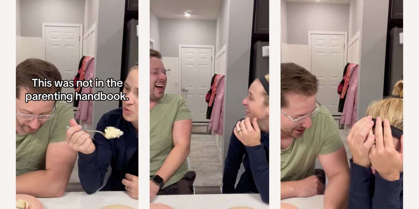 Mom’s hilarious TikTok reveals why her toddler thinks she ‘foamed at the mouth’ during labor Mom and Dad crack up over funny story on tiktok
