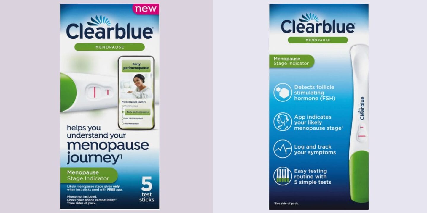 Clearblue menopause test - Motherly