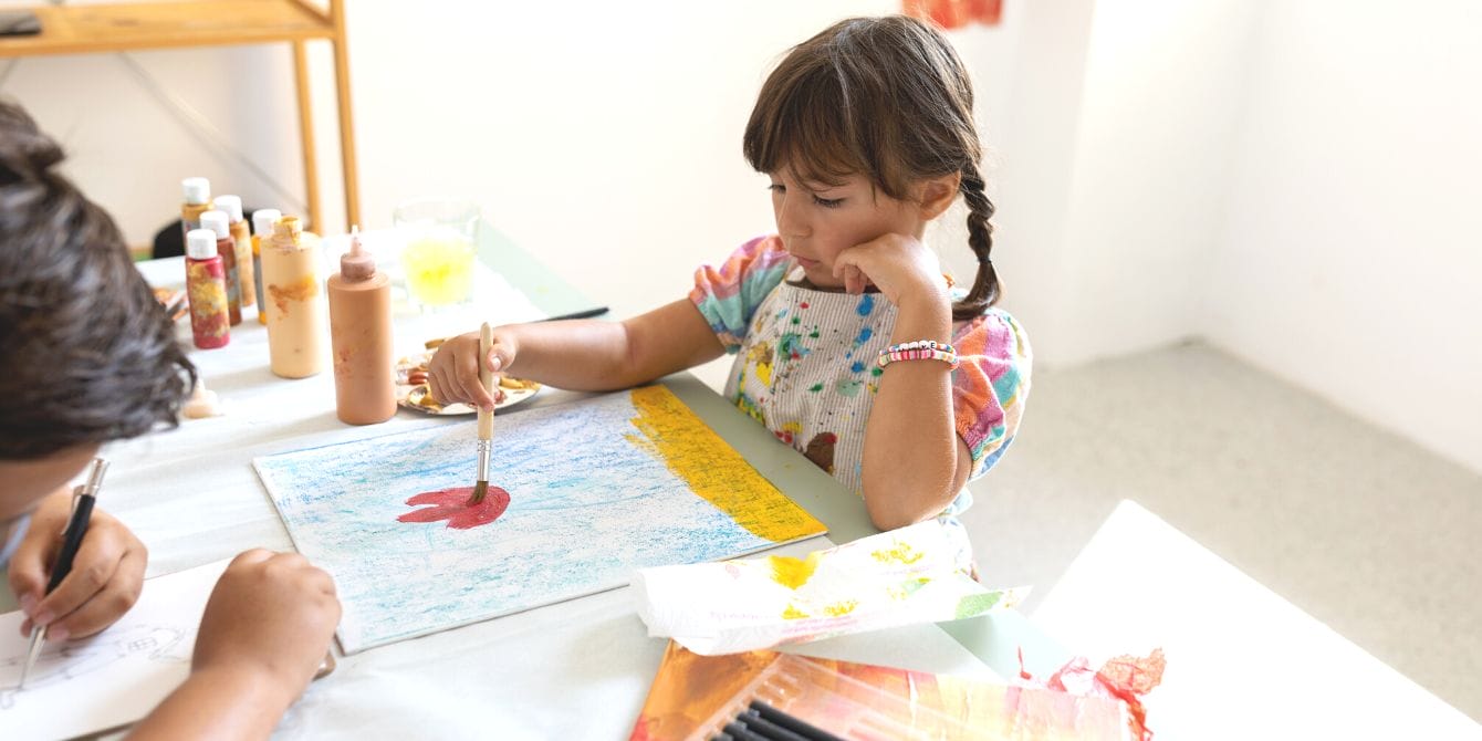 My family of 7 asks for ‘experiences’ instead of ‘things’—here’s how our holidays work Girl at painting art class