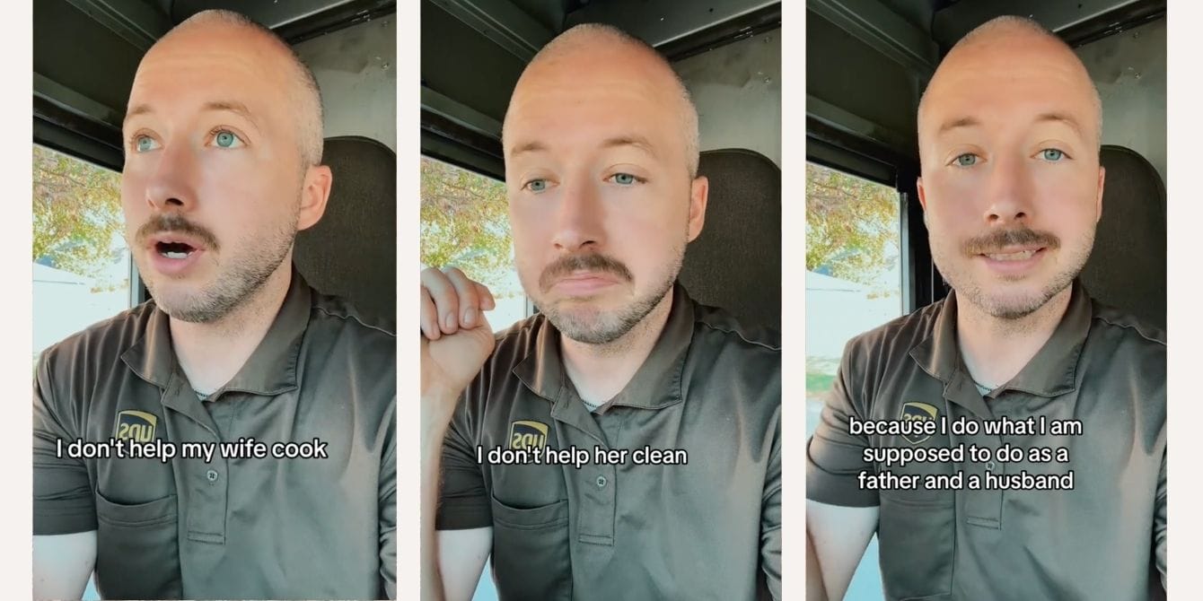 Dad goes viral for telling the Internet he doesn’t help his wife with their kids Dad doesn't 'help'