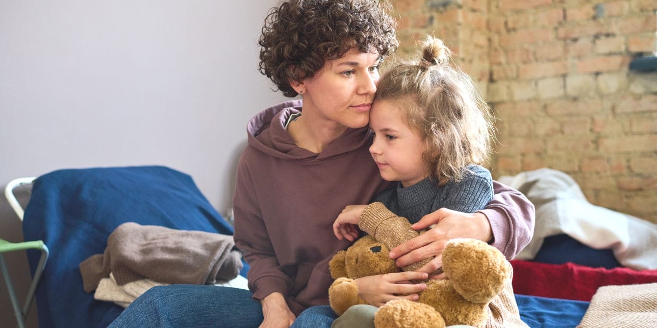 Here’s what you can do to raise awareness and money to combat homelessness for families Homeless mom and daughter