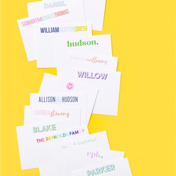 Joy Creative Personalized Stationery