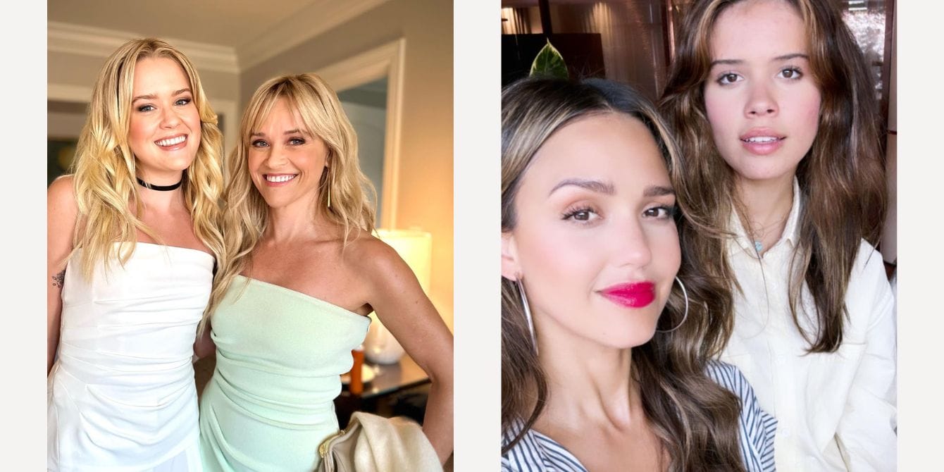 8 celebrity kids who look just like their famous moms ava phillippe and reese witherspoon - jessica alba and honor warren - celebrity kids