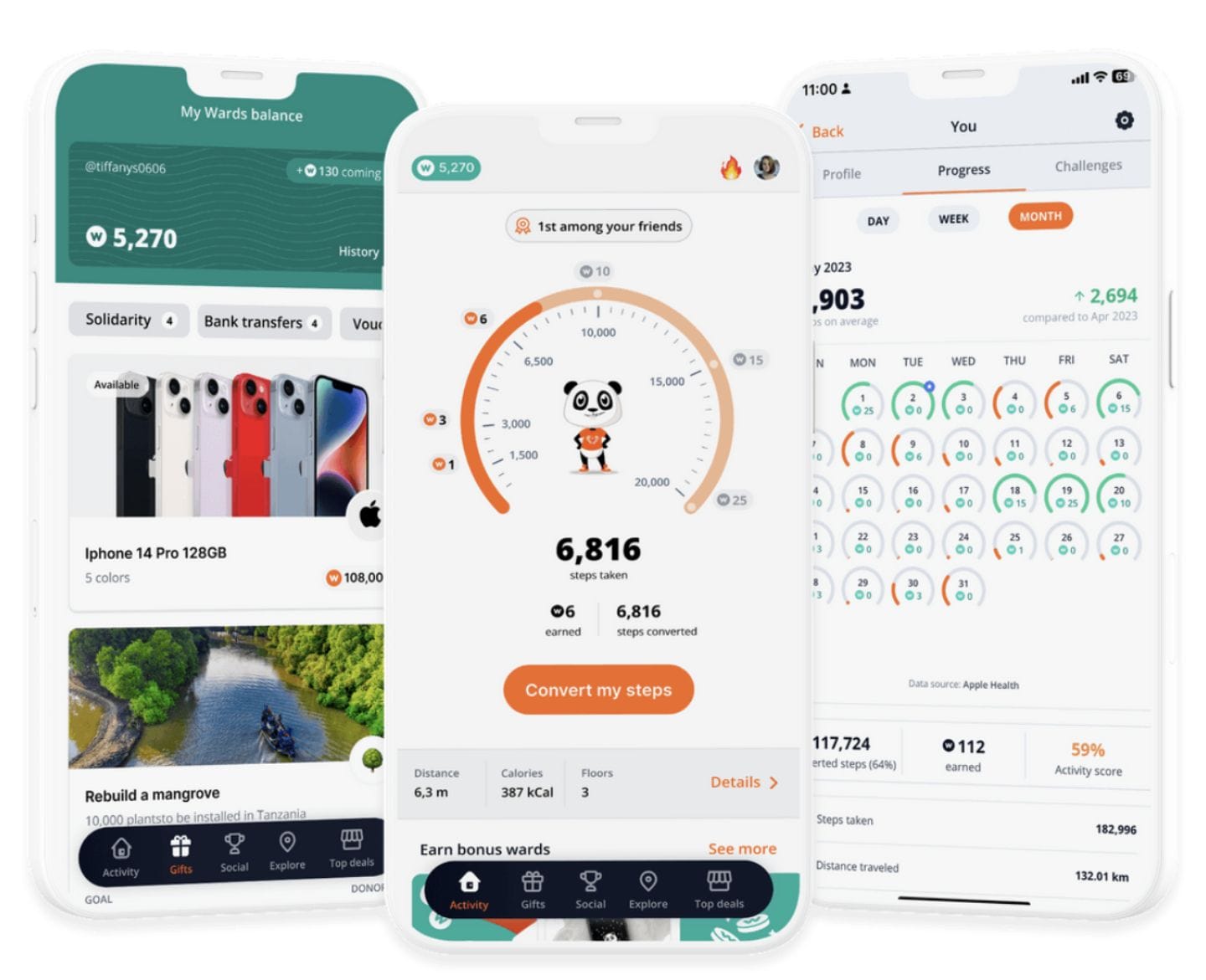 weward app screenshot