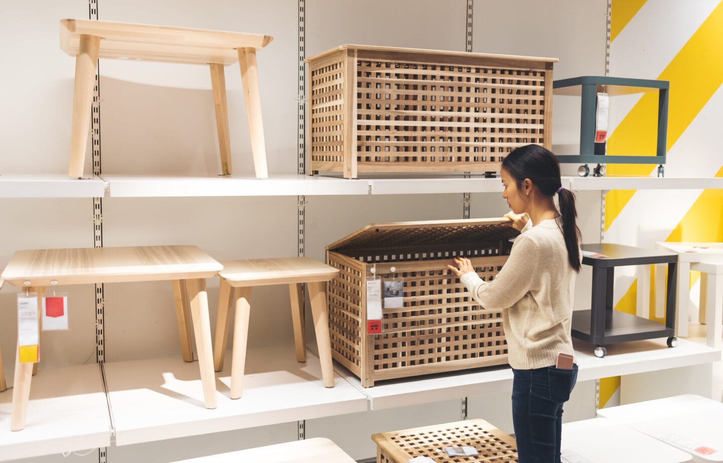4 kid-friendly Ikea hacks that will make you DI wonder why you didn’t think of them first woman at ikea
