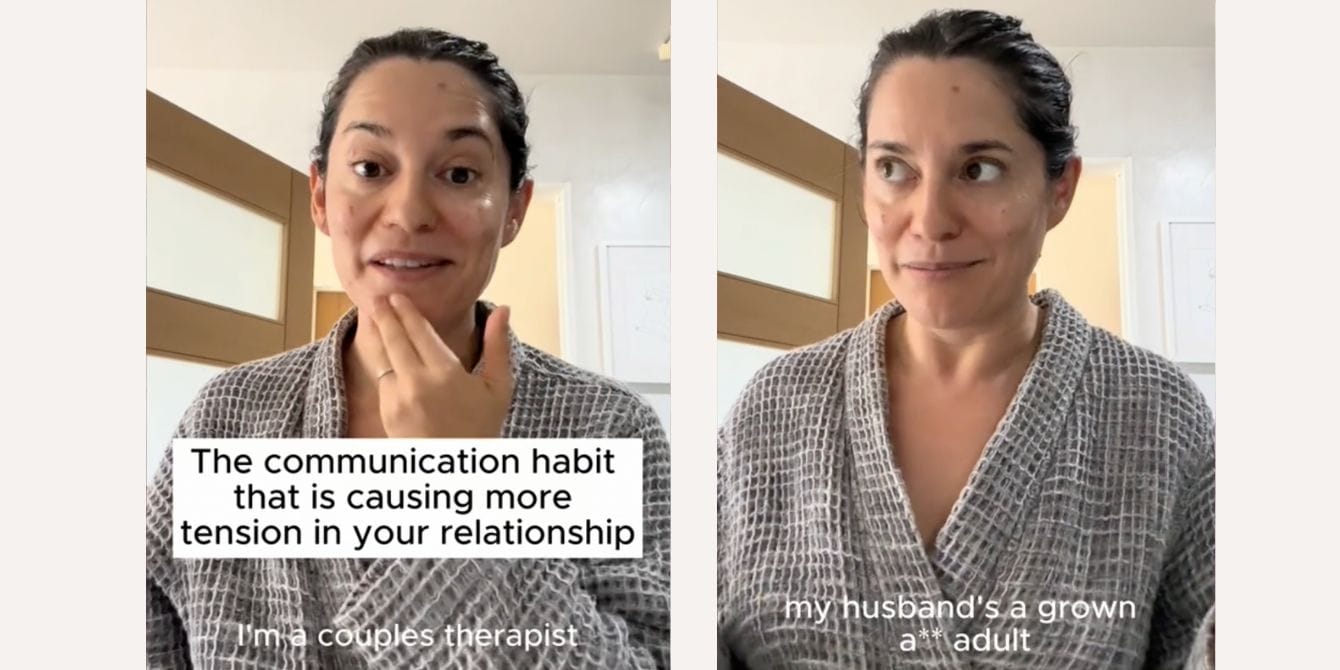 Couple’s therapist says *these* are the words to avoid in arguments with your partner Relationship expert and sex therapist in viral tiktok