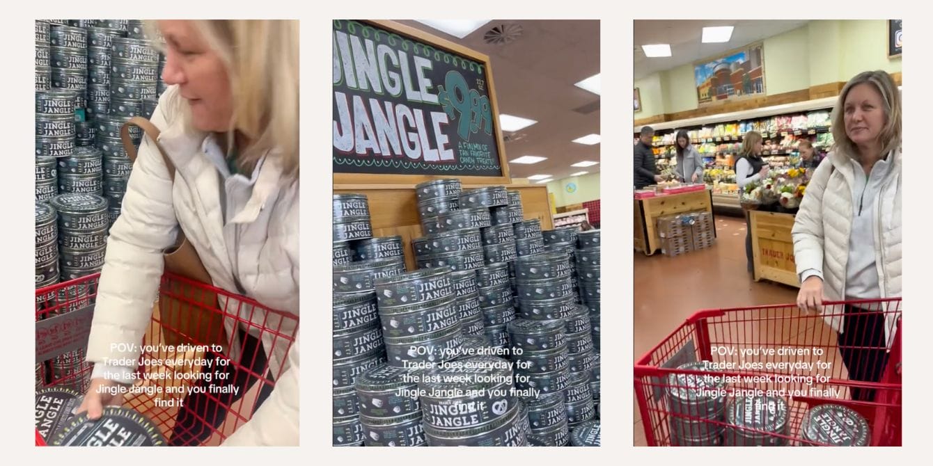 Jingle Jangle is back at Trader Joe’s—but not for long trader joe's jingle jangle