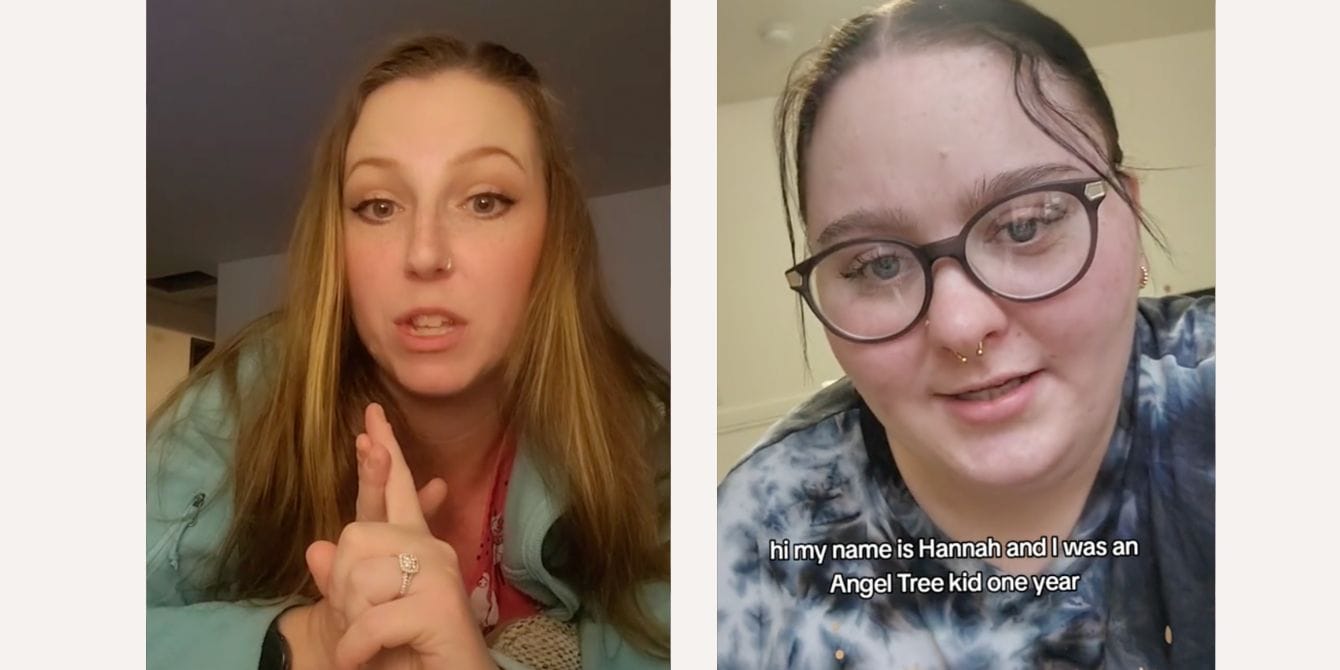 Grown-up ‘Angel Tree’ kids remind us how important giving is this time of year Angel tree kids speak out on TikTok