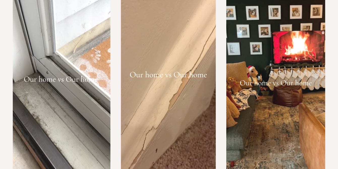 ‘Our house vs. our home’ TikTok trend proves no one on social media actually has a perfect house House vs. home trend on TikTok