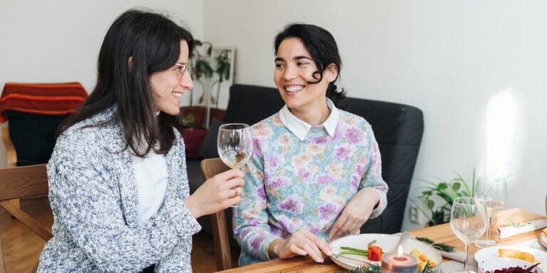 Broken hearts at holiday parties two women at holiday party kind words for a friend experiencing infertility