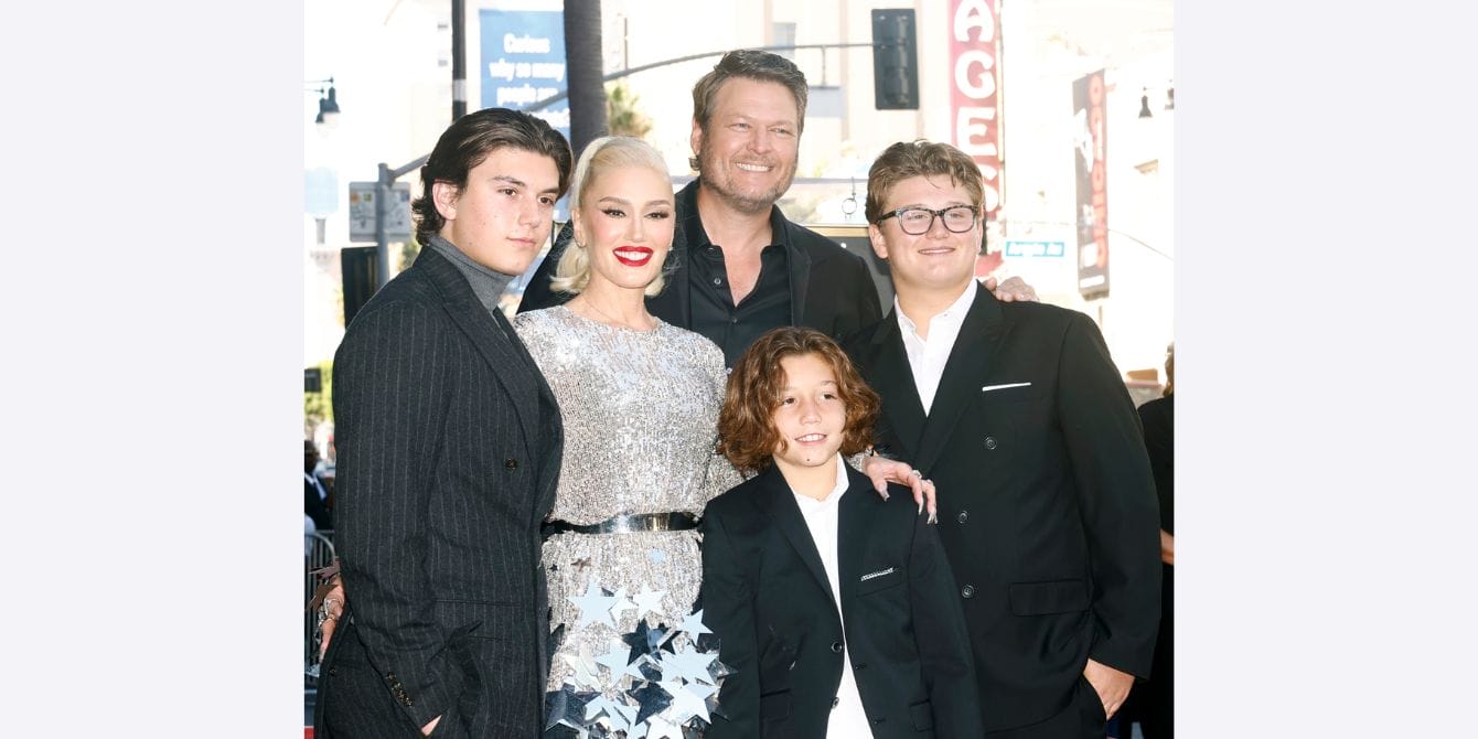 Apparently, Gwen Stefani’s son has no idea who ‘No Doubt’ is Gwen Stefani with Blake Shelton and her three sons