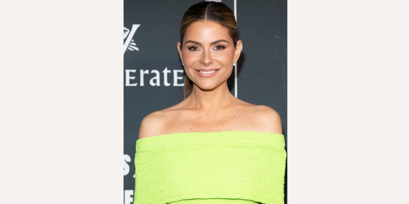 Maria Menounos’ best advice for life with a newborn: ‘Ask for help’ Maria Menounos in green dress - Maria Menounos newborn advice