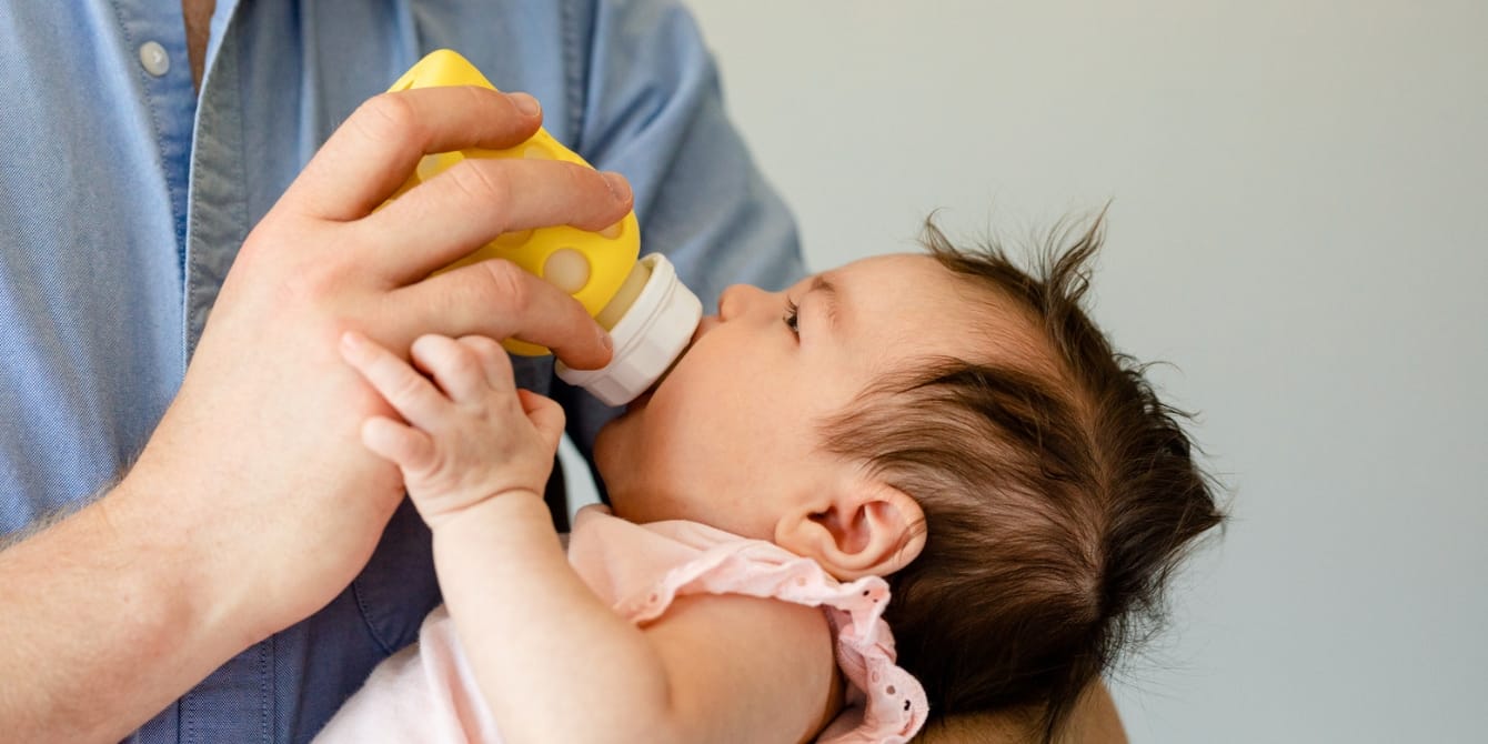 The co-founder of ByHeart shares 3 things parents need to know about the formula industry parent feeding baby with bottle formula industry