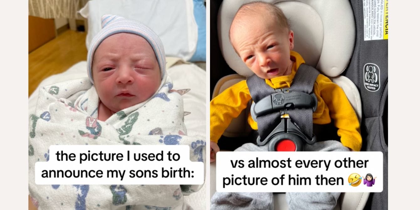 Parents are sharing photos of their ‘ugly’ newborns on TikTok and it’s hilarious TikTok trend showing 'ugly' newborns