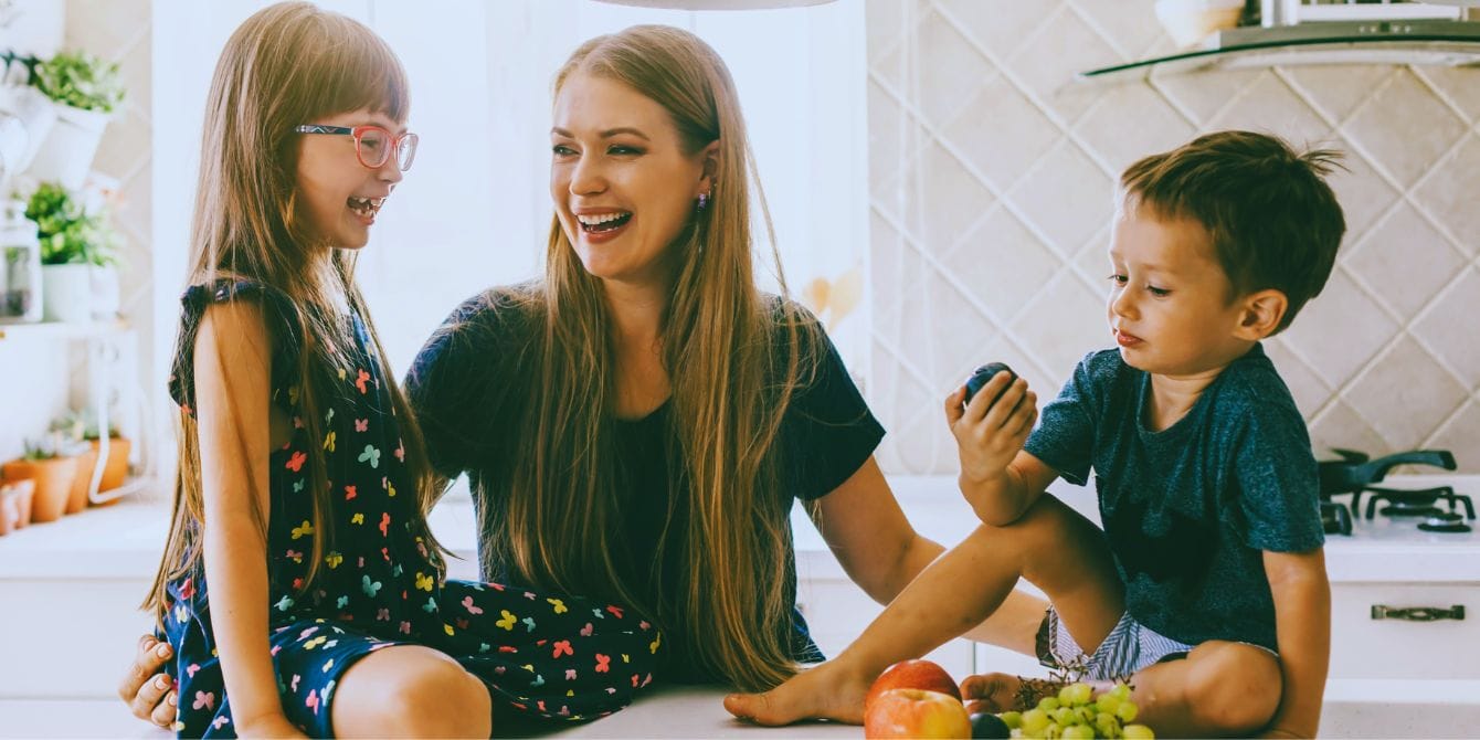 Why I fully embrace ‘toddler dinner’—even as a dietitian mom in kitchen with kids - toddler dinner