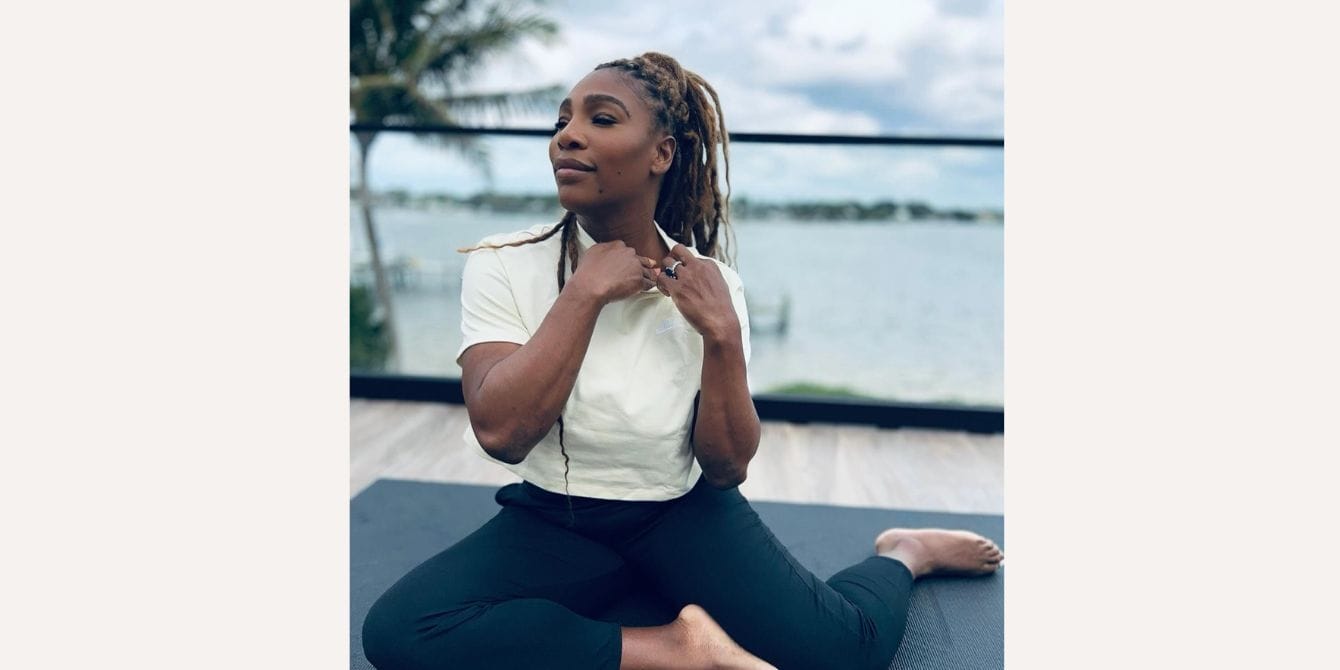 Serena Williams’ postpartum bikini pic reminds us all about self-love serena williams postpartum yoga mat - Serena Williams postpartum