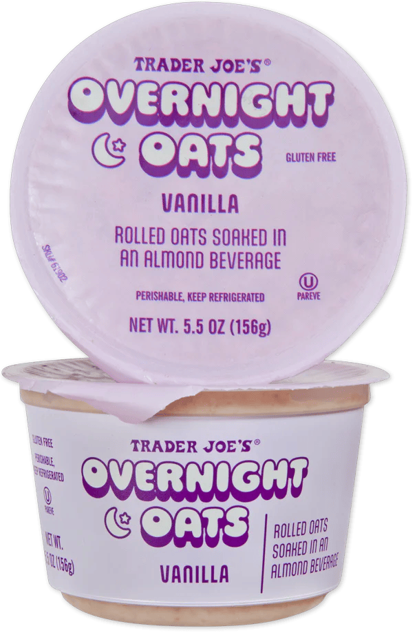 trader joes gluten-free snacks Vanilla Overnight Oats