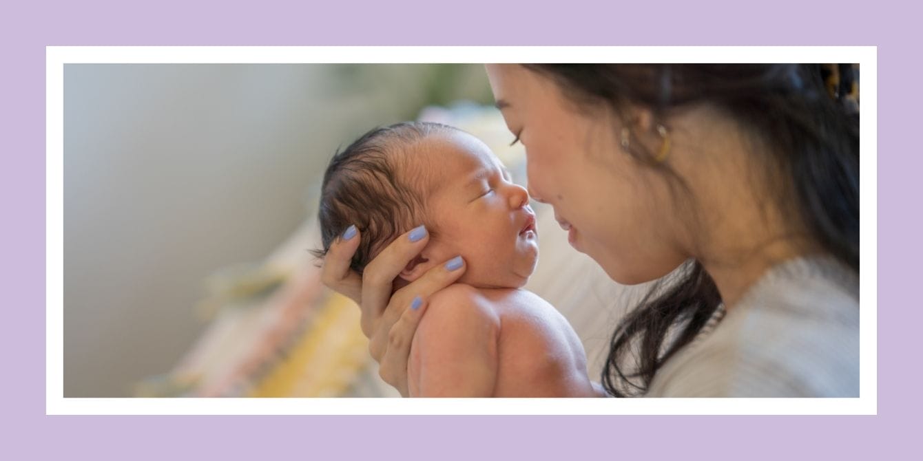 Mom goes viral after sharing her husband’s problem with the ‘5-5-5’ postpartum rule Postpartum mom bonds with newborn