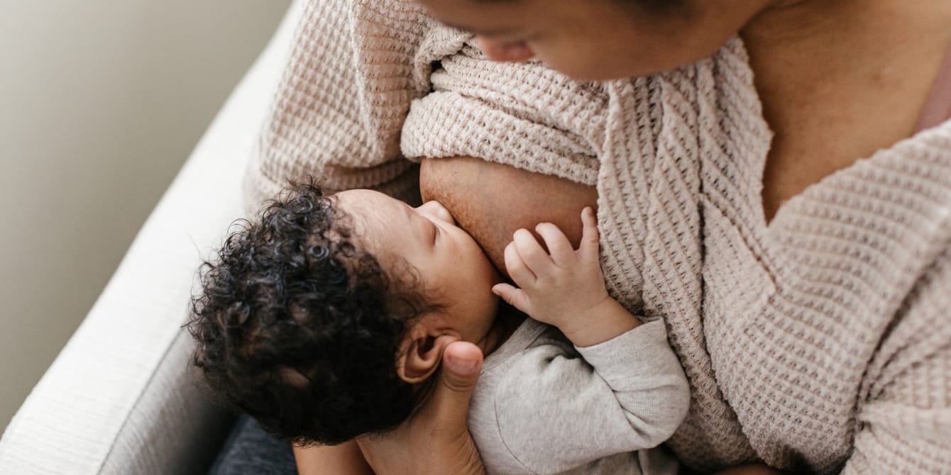 Can breastfeeding protect you against a future heart attack? mother breastfeeding her infant