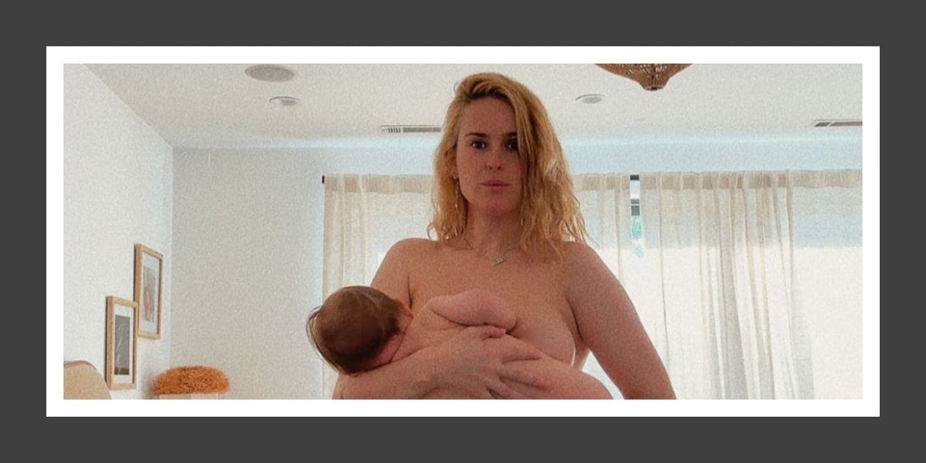 Rumer Willis shares gorgeous breastfeeding photo for International Women’s Day Rumer Willis breastfeeding