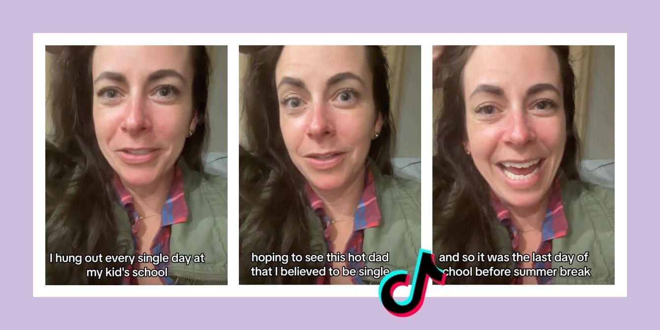 Mom shares hilarious story of how she snagged the ‘hot dad’ at her kid’s school mom shares story of meeting a 'hot dad' at kid's school