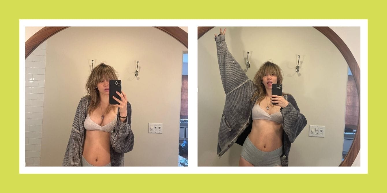 Suki Waterhouse says the ‘fourth trimester’ has been ‘humbling’ after giving birth Suki Waterhouse postpartum selfie
