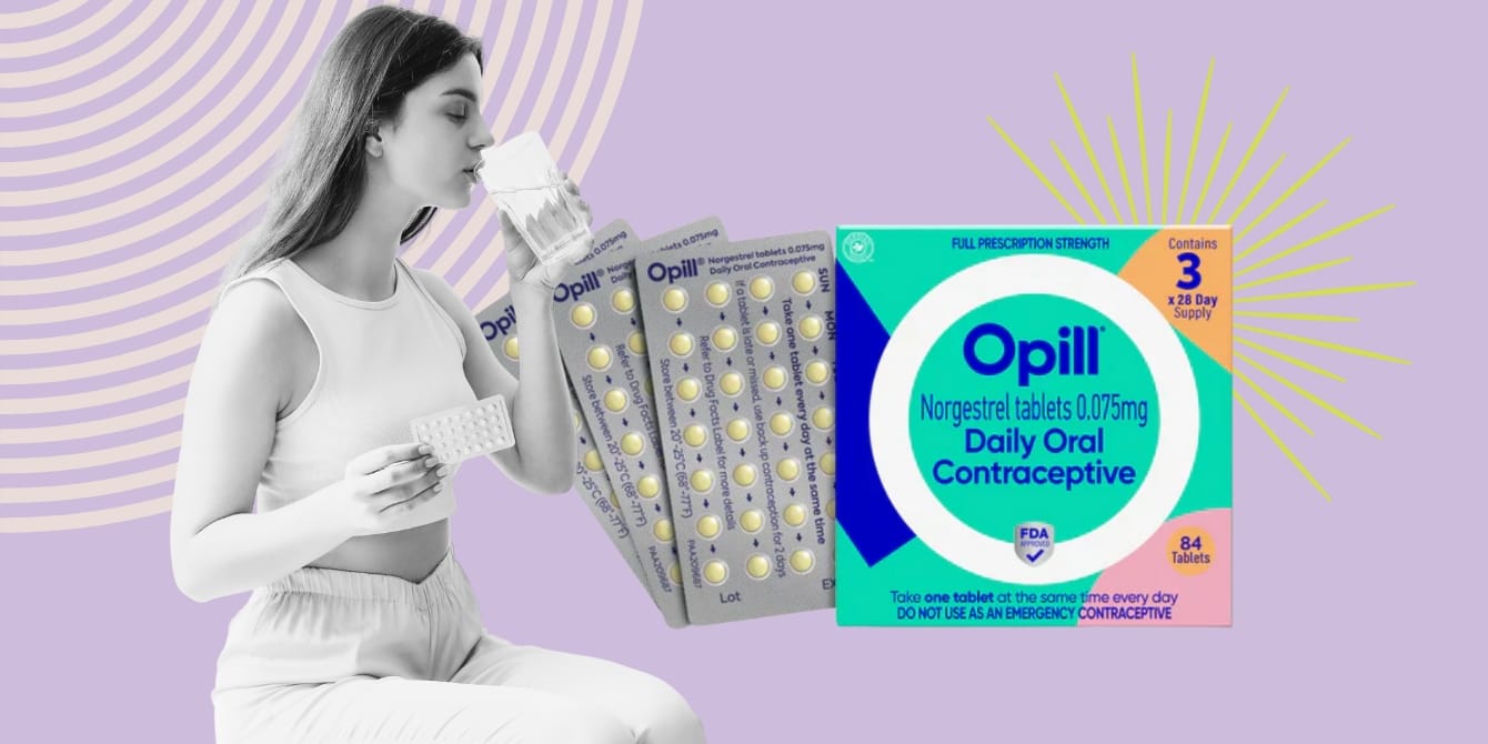 Curious about taking Opill, the new OTC birth control pill? An expert answers our questions woman taking Opill birth control