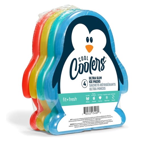 Fit & Fresh Cool Coolers Kids Lunch Box Ice Packs