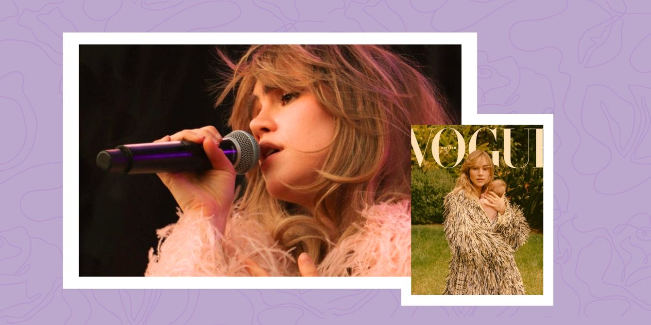 Suki Waterhouse calls criticism over playing Coachella 6 weeks postpartum ‘an insane thing’ Suki Waterhouse performing