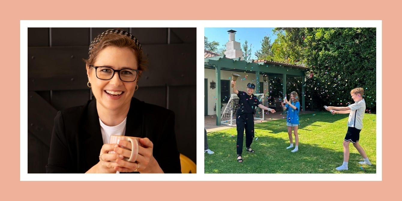 Jenna Fischer shares how her two children reacted to her breast cancer journey Jenna Fischer breast cancer announcement