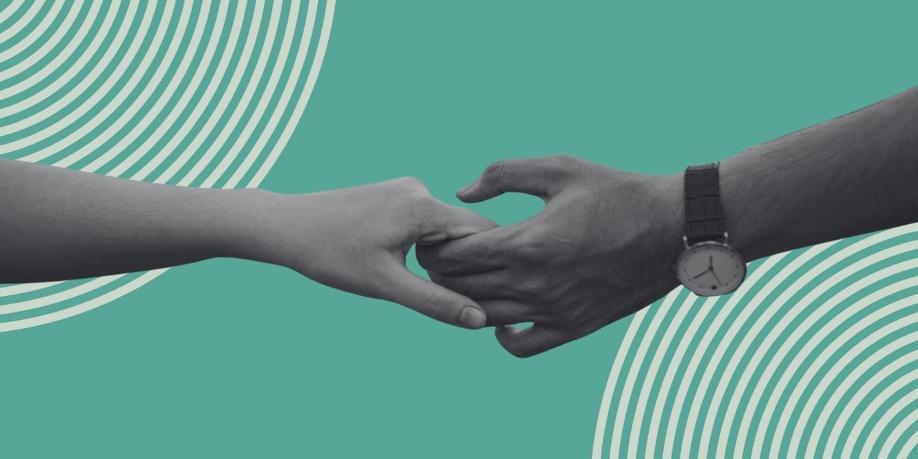 Gentle partnering: The relationship strategy you didn’t know you needed Relationship advice: A couple holding hands